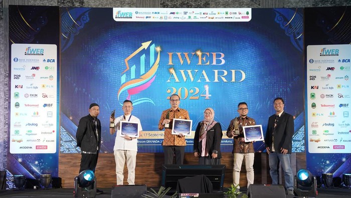 bank bjb Raih Penghargaan IWEB Award 2024