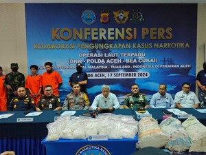 Bea Cukai, BNN & Polri Gagalkan Penyelundupan 29 Kg Sabu Asal Thailand