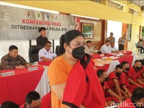 Wanita Asal AS Ditangkap di Vila Lombok Tengah Seusai Pesan Obat Terlarang