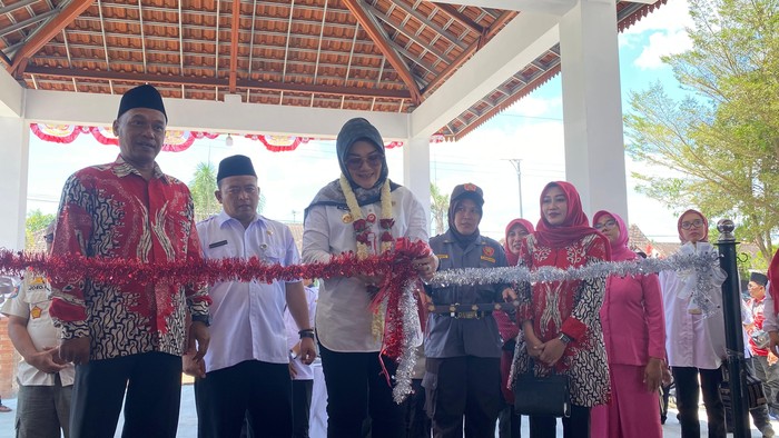 Bupati Klaten Sri Mulyani dalam Sambang Warga Desa Blanceran, Kecamatan Karanganom, Kabupaten Klaten, Rabu (17/9/2024).