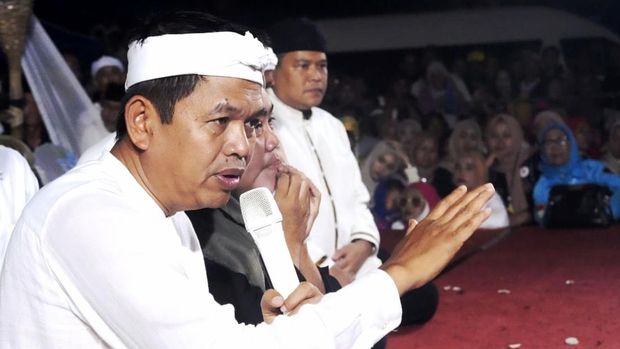 Dedi Mulyadi saat kunjungan ke Tempuran, Kabupaten Karawang