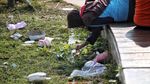 Jorok! Sampah dari Pengunjung Kotori Kawasan JIS