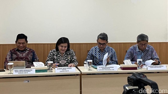 Jumpa pers Komnas HAM