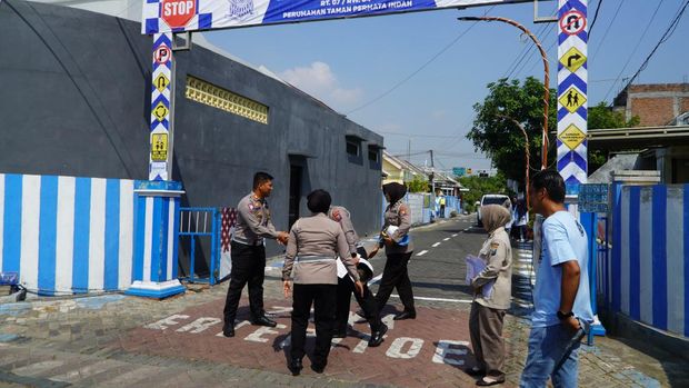 Kampung Tertib Lalu Lintas di Pasuruan