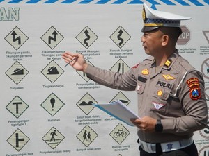 Kampung Tertib Lalu Lintas di Pasuruan Edukasi Warga dengan Cara Kreatif