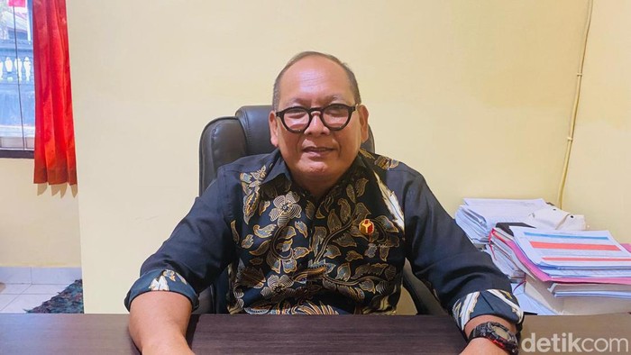 Ketua Bawaslu Karangasem I Nengah Putu Suardika (I Wayan Selamat Juniasa/detikBali)