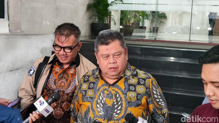 Ketua Pansel KPK Muhammad Yusuf Ateh di Gedung Setneg, Jakarta Pusat, Rabu (18/9/2024). Foto: Yogi/detikcom