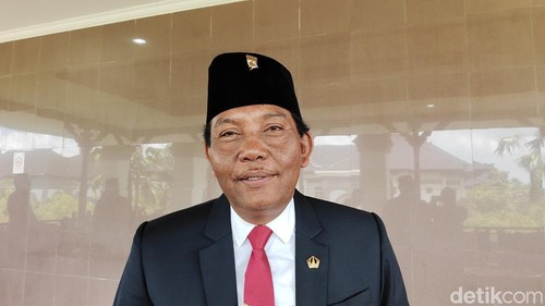 Ketua Tim Pemenangan I Wayan Adi Arnawa-Ida Bagus Alit Sucipta (Adi-Cipta), I Gusti Anom Gumanti. (Agus Eka Purna Negara/detikBali)