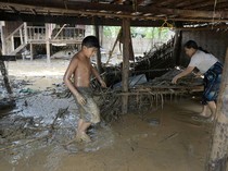 Kondisi Myanmar Usai Diterjang Banjir Akibat Topan Yagi