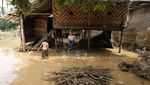 Kondisi Myanmar Usai Diterjang Banjir Akibat Topan Yagi
