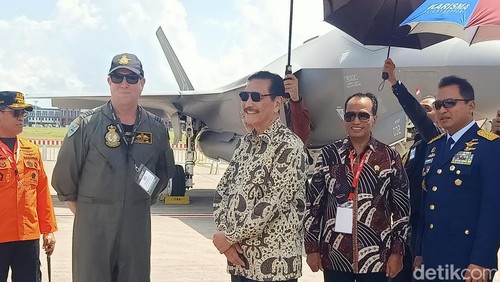 Menko Marves Luhut Pandjaitan di ajang BIAS 2024, Bandara Ngurah Rai, Rabu (18/9/2024).