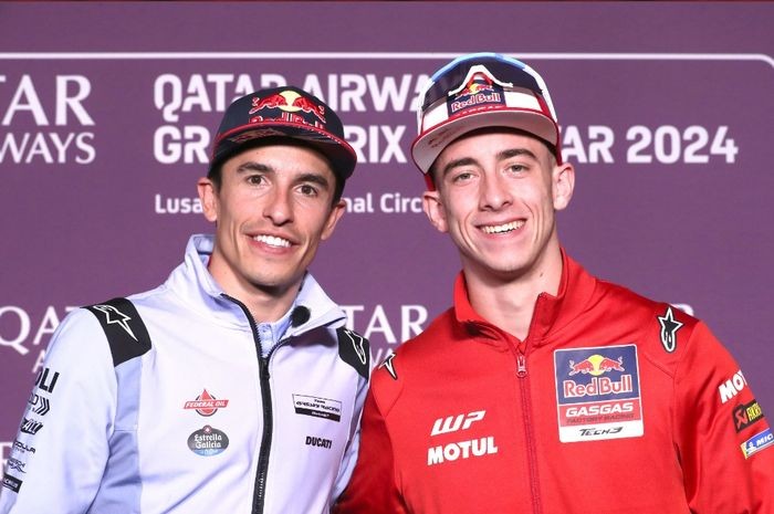 Marc Marquez dan Pedro Acosta.