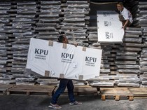 Melihat Logistik Pilkada di Gudang KPU Bandung Barat