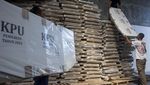 Melihat Logistik Pilkada di Gudang KPU Bandung Barat