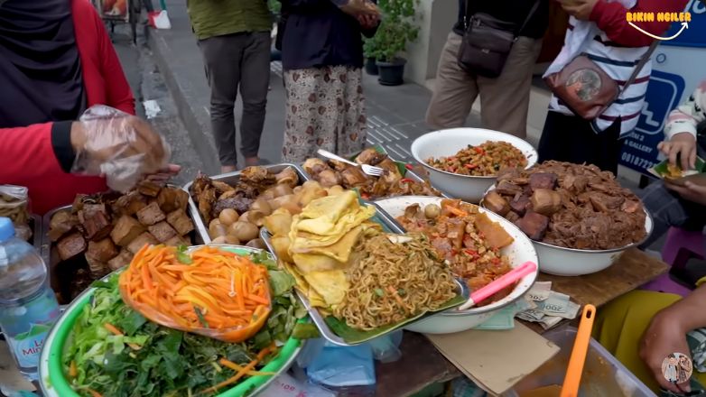 melki bajaj kulineran di Yogyakarta