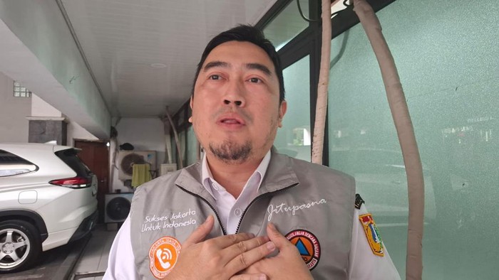 Kepala Pusat Data dan Informasi (Kapusdatin) BPBD DKI Jakarta, Mohamad Yohan, di Balai Kota DKI Jakarta, Rabu (18/9/2024).