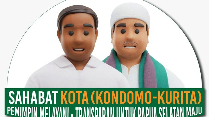 Nikolaus Kondomo dan Haji Baidin Kurita.