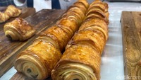 Selain itu, ada juga pastry klasik, seperti croissant butter hingga pain au chocolat. Harganya dibanderol mulai dari Rp 19.000. Foto: Detikcom / Atiqa Rana