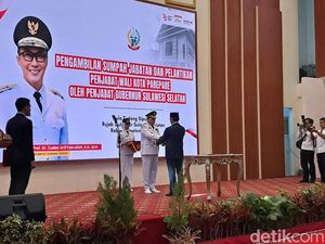 Pj Gubernur Sulsel Resmi Lantik Abdul Hayat Jadi Pj Wali Kota Parepare
