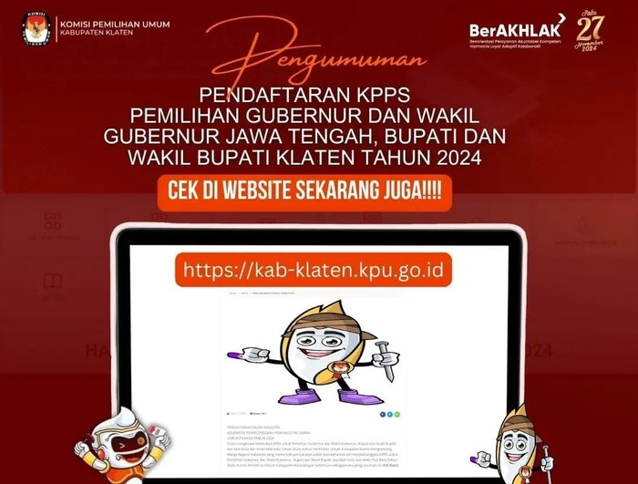 Pembukaan KPPS Klaten