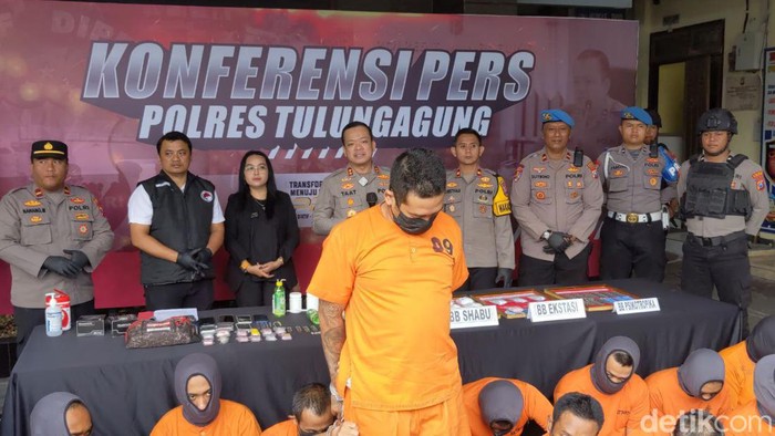 Pengedar sabu jaringan lapas di Tulungagung