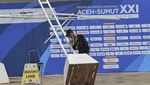 Fasilitas di Venue Panahan Rusak Diterjang Angin, Pertandingan Ditunda