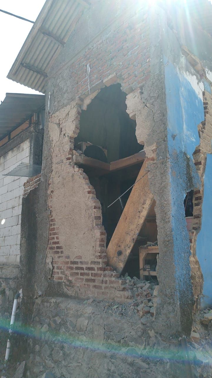 Potret Bangunan yang Rusak Akibat Gempa M 4,9 di Kabupaten Bandung
