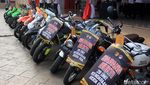 Penampakan Puluhan Mobil-Motor yang Disita dari Bos Narkoba