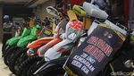 Penampakan Puluhan Mobil-Motor yang Disita dari Bos Narkoba