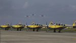 Aksi Spektakuler Tim Jupiter TNI AU di Langit Bali