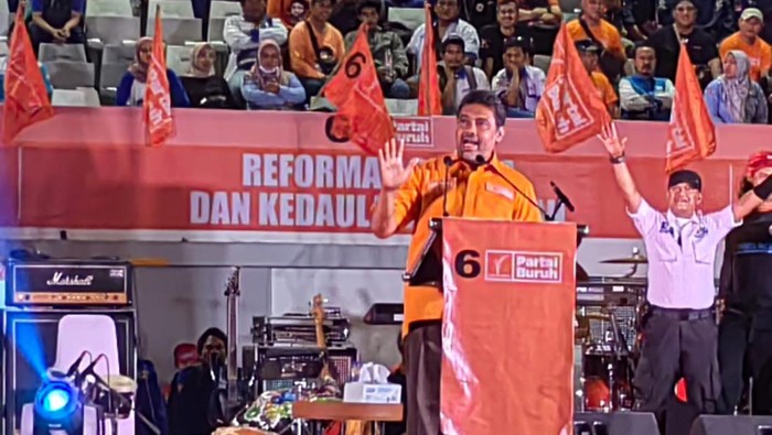 Presiden Konfederasi Serikat Pekerja Indonesia (KSPI) Said Iqbal