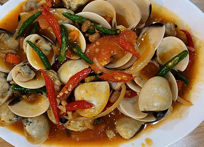 Resep Kerang Tumis Tauco Pedas