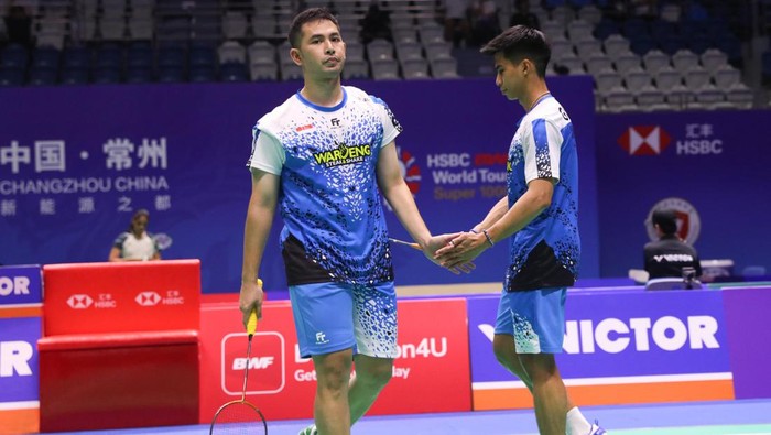 Sabar Karyaman Gutama/Moh Reza Pahlevi Isfahani langsung tersingkir di China Open 2024.