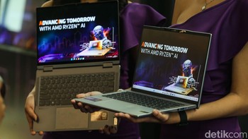 Prosesor AMD Ryzen dengan AMD Ryzen AI menghadirkan performa dan efisiensi daya yang menambah pengalaman pengguna real-time sehingga lebih kaya dalam kolaborasi video, kreasi konten, produktivitas, game, perlindungan keamanan hingga penggunaan hybrid. 