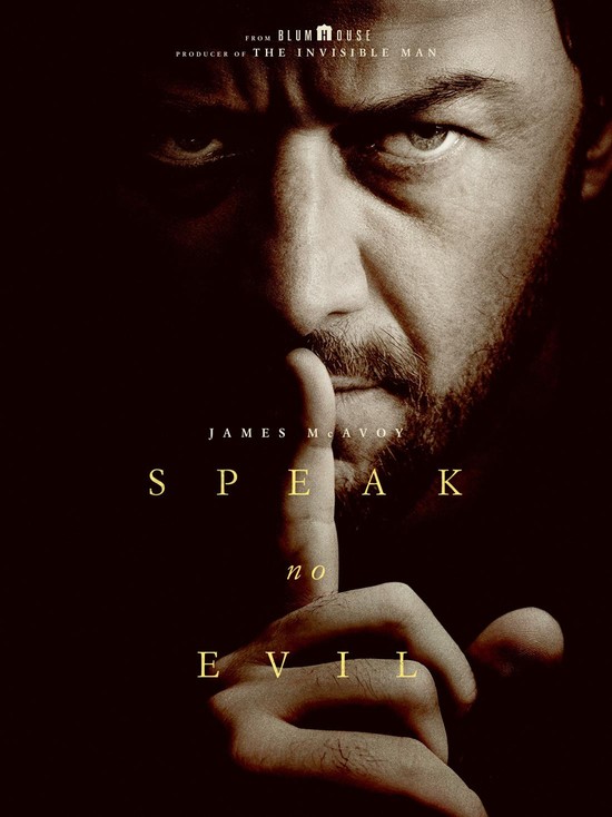 Cuplikan adegan dalam film Speak No Evil.