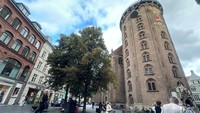 Menara Bundar menjadi salah satu tujuan wisata Kota Kopenhagen.