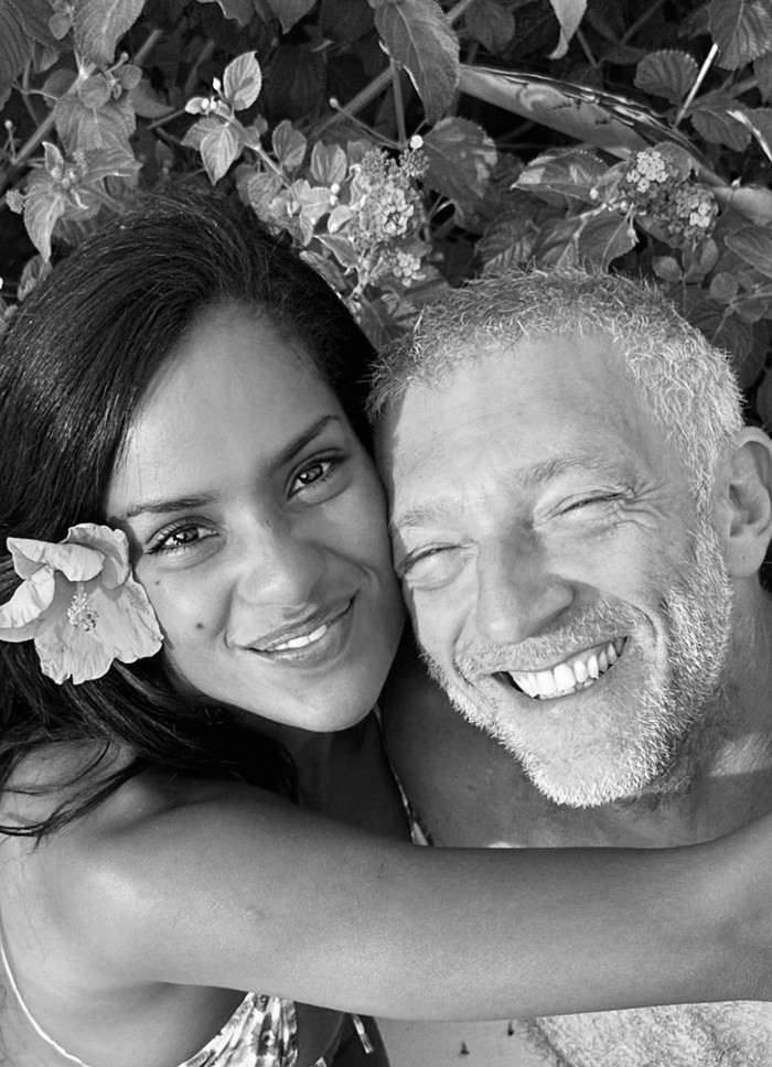 Vincent Cassel & Narah Baptista