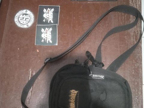 Barang bukti yang diamankan dari 2 pemuda bermotor ugal-ugalan di Wates, Kabupaten Kulon Progo, DIY, Kamis (19/9/2024).