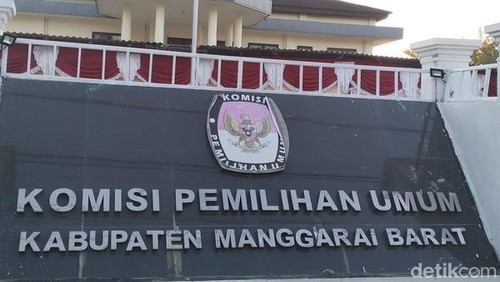 Gedung KPU Manggarai Barat, Kamis (19/9/2024).