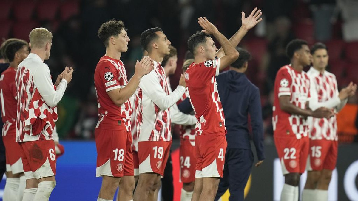 Girona dinilai pantas bermain di Liga Champions. (Foto: AP/Christophe Ena)
