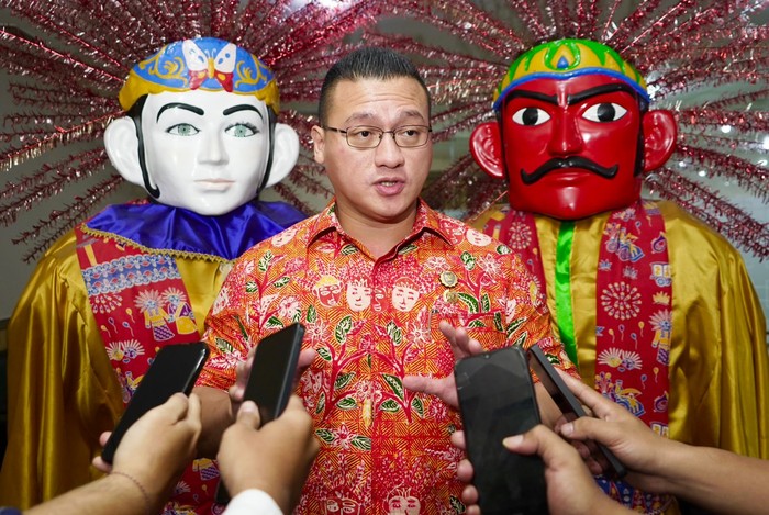 Anggota DPRD DKI Jakarta Fraksi PDI Perjuangan Hardiyanto Kenneth Menilai Sosok Marullah Matali Sebagai Putra Betawi Cocok Di Angkat Jadi Pj Gubernur Jakarta.