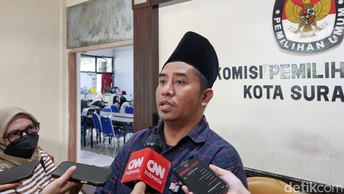 Komisioner KPU Surabaya Subairi