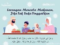 Muslim Tak Boleh Mencela Makanan, Jika Tak Suka Tinggalkan