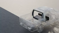 Maxus eTerron 9 memiliki sistem penggerak semua roda (4x4) dengan motor ganda yang bisa menghasilkan tenaga gabungan sebesar 436 dk. Mobil ini mampu berakselerasi  dari 0-100 km/jam dalam dalam 5,8 detik. Foto: Carscoops