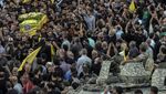 Ribuan Warga Iringi Pemakaman Korban Ledakan Pager di Lebanon