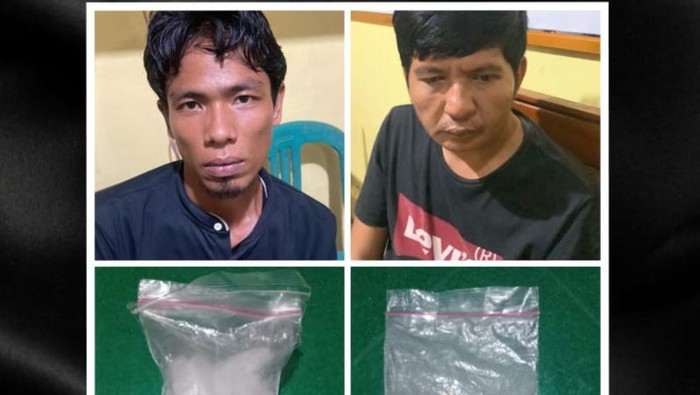 Oknum sipir lapas di Prabumulih dan rekannya ditangkap saat hendak edarkan sabu.