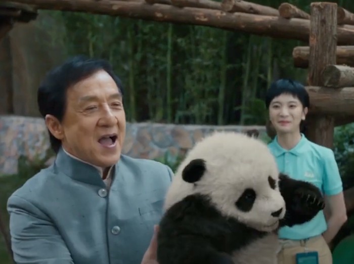 Panda Plan Cuplikan adegan Jackie Chan di Panda Plan.