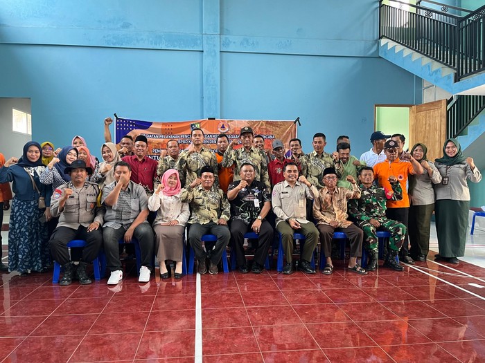 Pelatihan atau pembentukan Desa Tangguh Bencana di Desa Sambung, Kecamatan Gajah