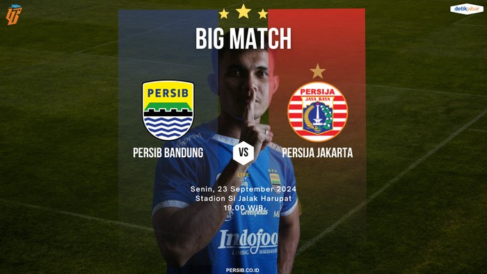 Persib Bandung vs Persija Jakarta.