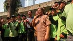 Pramono-Rano Ngobrol Bareng Ahok di Simpang Semanggi